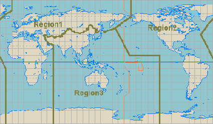 Mapa de Regiones